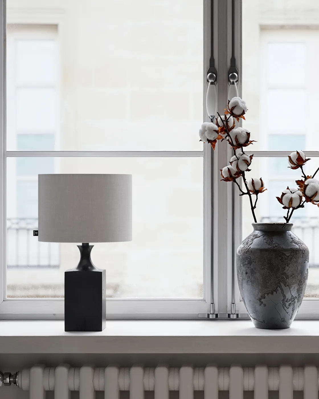 우디 테이블 조명 41 cm, Black-white By Rydéns | 바이뤼덴스