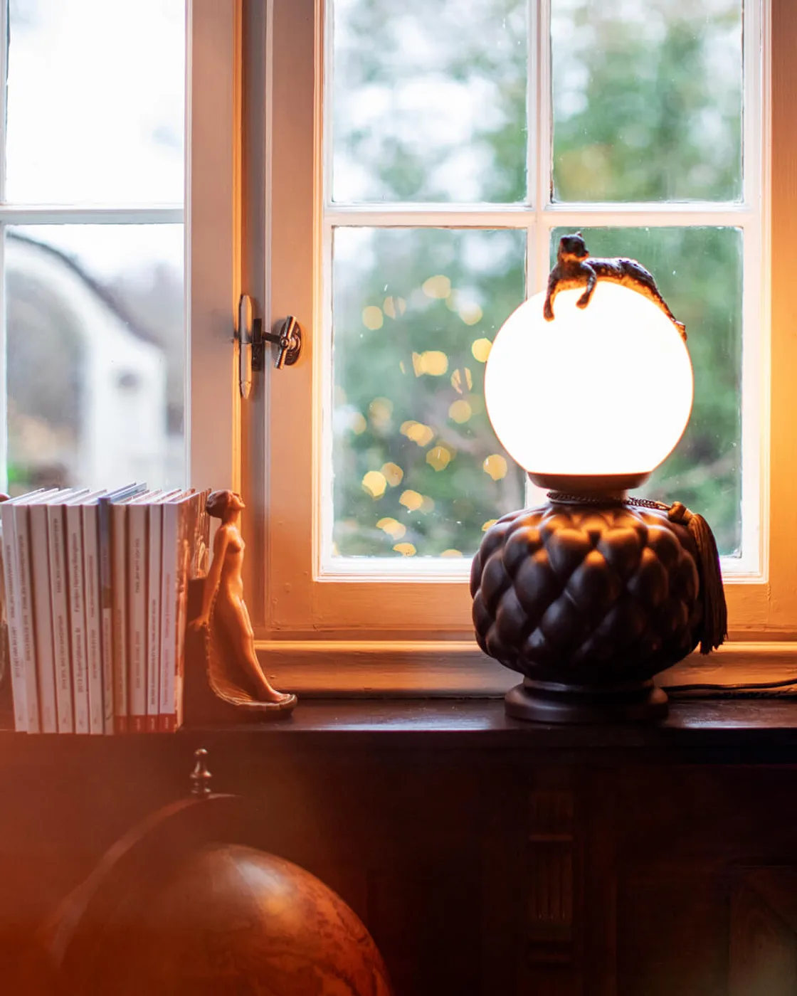 비바 라 디바 테이블 조명 45 cm, Black-matte white By Rydéns | 바이뤼덴스