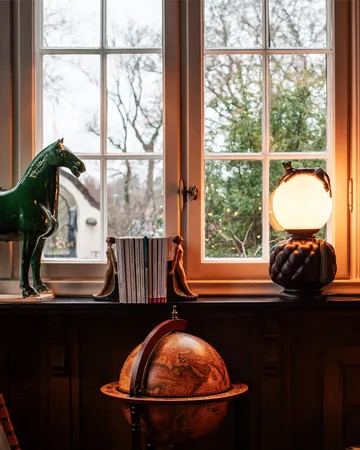 비바 라 디바 테이블 조명 45 cm - Black-matte white - By Rydéns | 바이뤼덴스