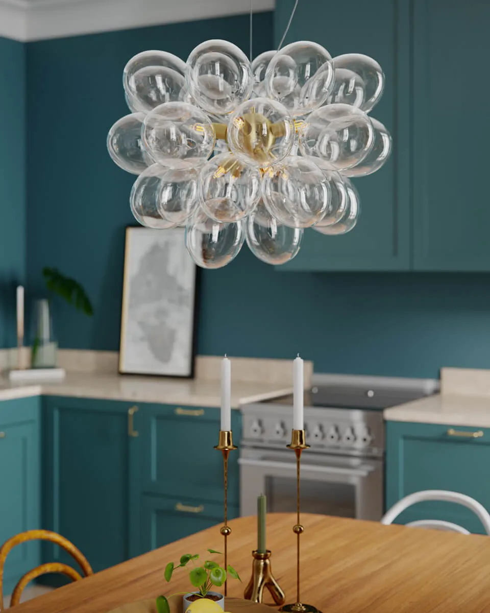 그로스 천장 조명 Ø50 cm, Brass-clear By Rydéns | 바이뤼덴스