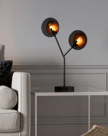 투르노 테이블 조명 59 cm - Matte black-gold - By Rydéns | 바이뤼덴스