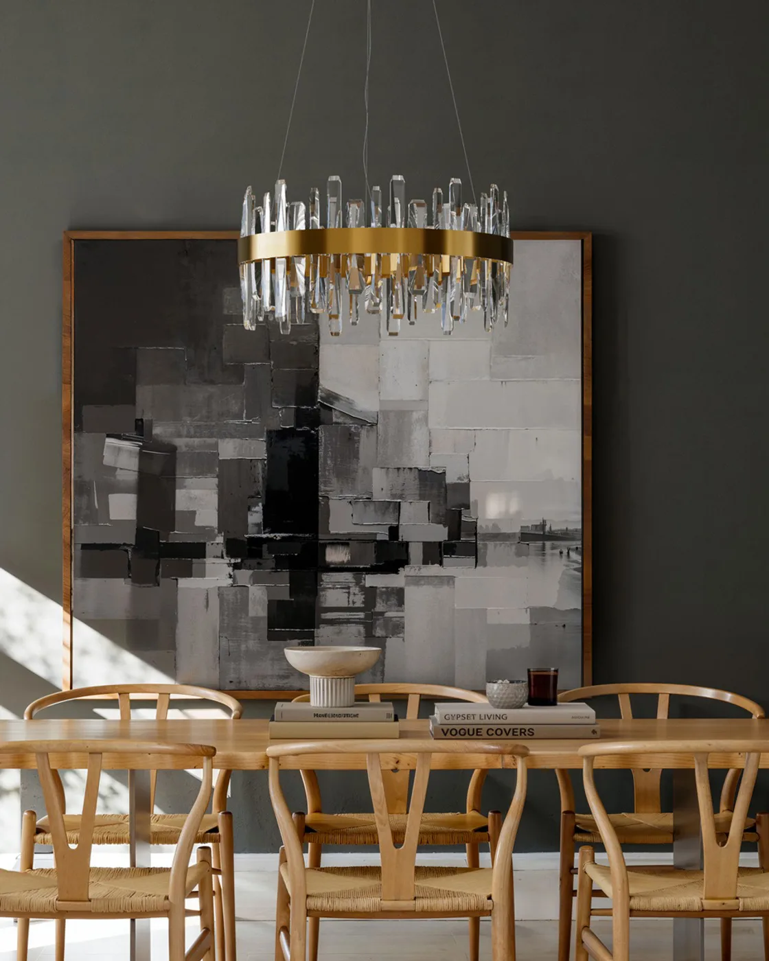 트라이엄프 천장 조명 Ø60 cm, Brass-clear By Rydéns | 바이뤼덴스