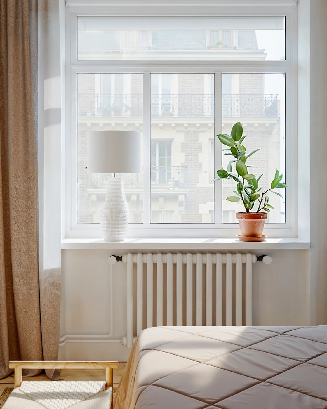 바르타 테이블 조명 74 cm, Creme-beige By Rydéns | 바이뤼덴스