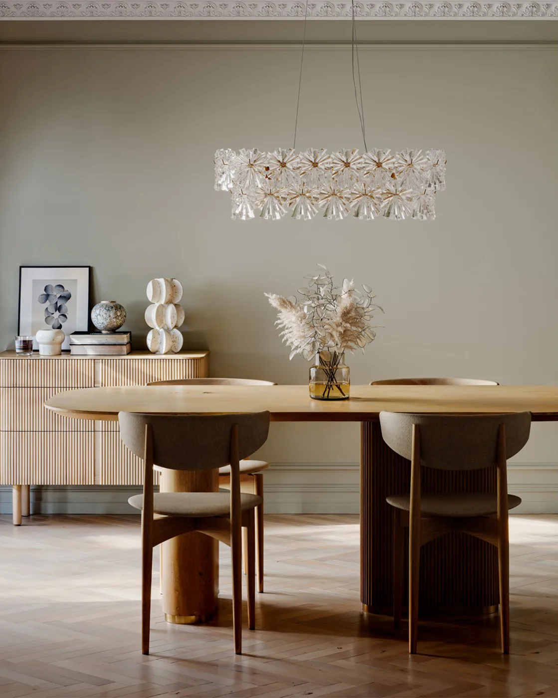 로레인 바 천장 조명 75 cm, Brass-clear By Rydéns | 바이뤼덴스