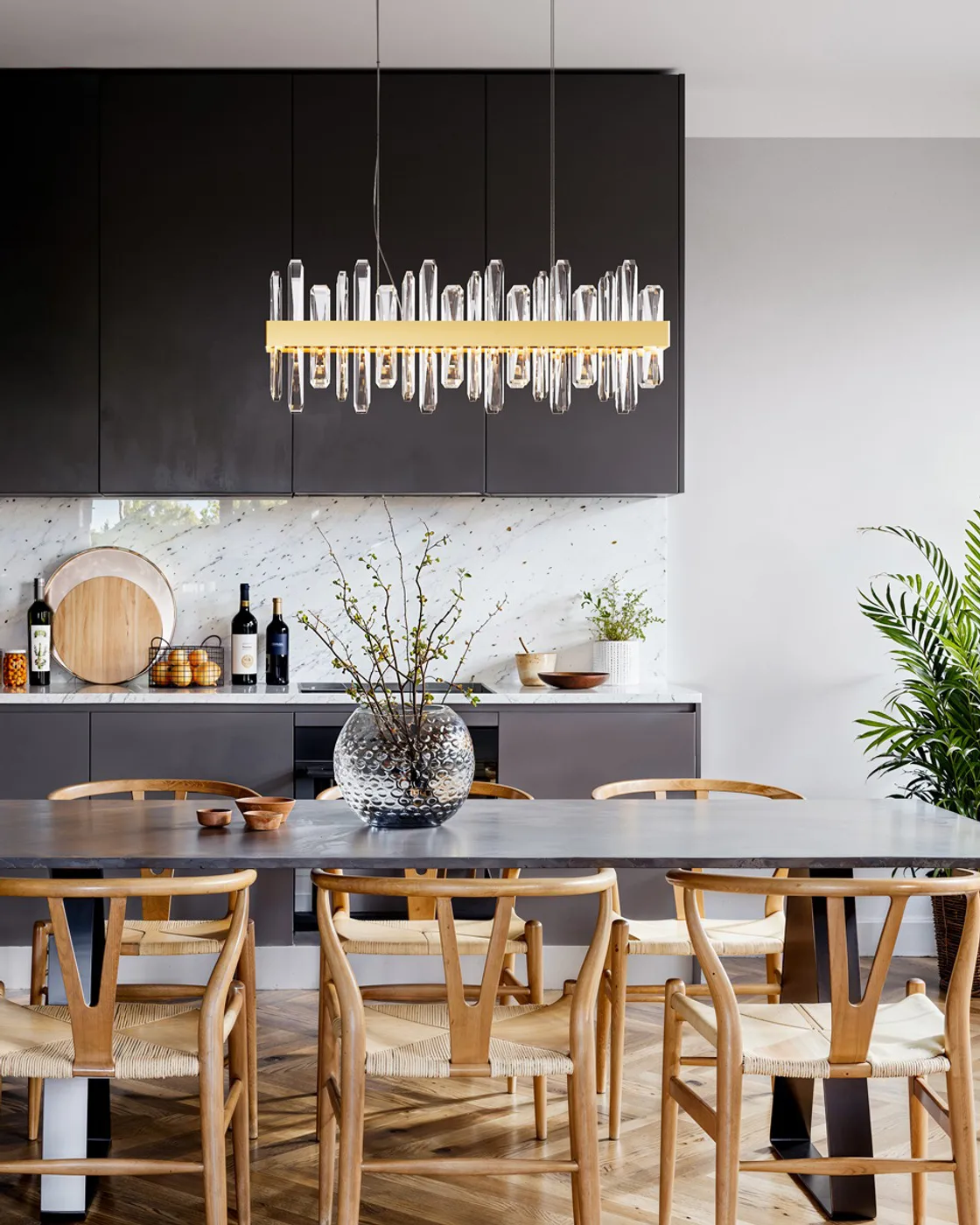 트라이엄프 바 천장 조명 80 cm, Brass-clear By Rydéns | 바이뤼덴스