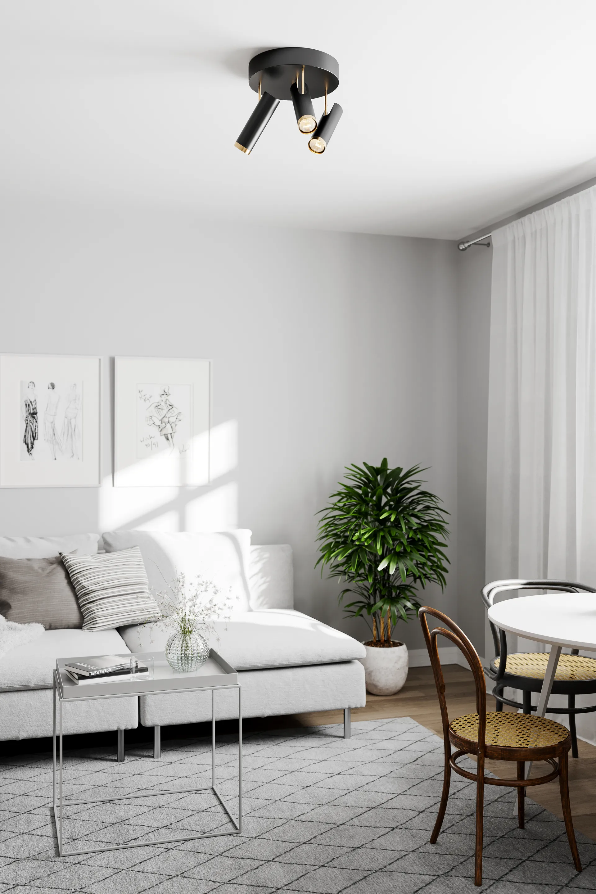 펄스 스포트라이트, Matt black By Rydéns | 바이뤼덴스