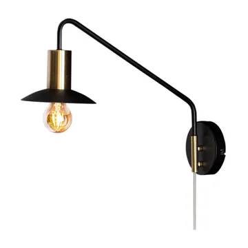 Quinn 벽 조명 쇼트 - Matte black - By Rydéns | 바이뤼덴스