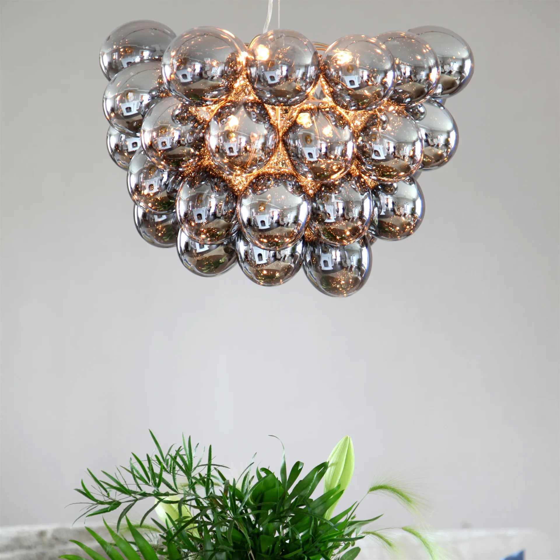 그로스 펜던트 조명 라지, smoke grey By Rydéns | 바이뤼덴스