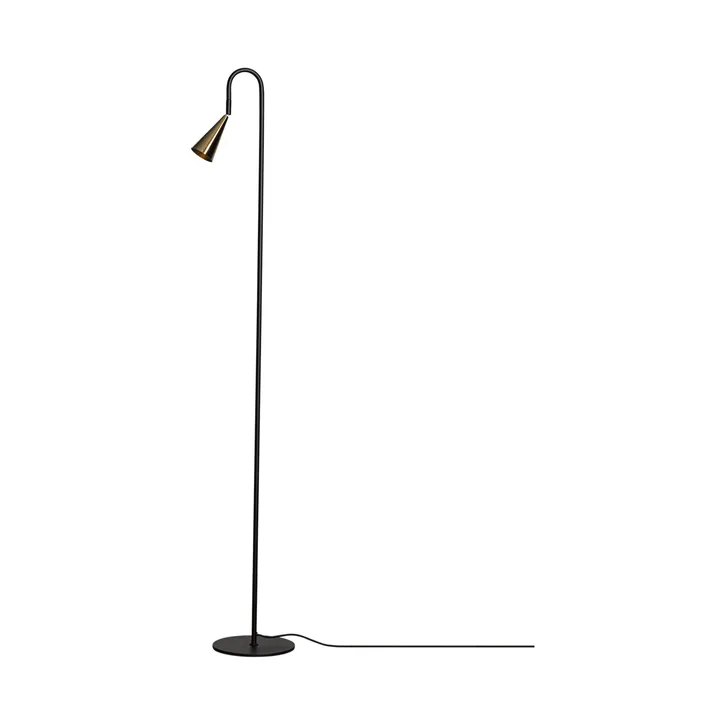Spline 플로어 조명 - Black-brass, 140 cm - By Rydéns | 바이뤼덴스