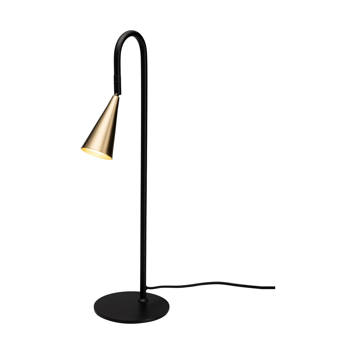 Spline 테이블 조명, Black-brass, 55 cm By Rydéns | 바이뤼덴스