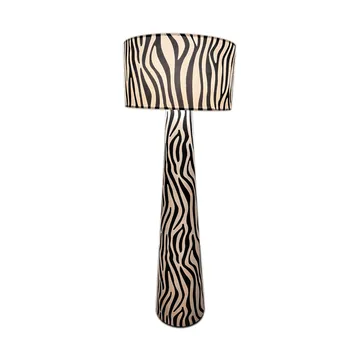 Zany Zebra 플로어 조명 - Black-white, 144 cm - By Rydéns | 바이뤼덴스