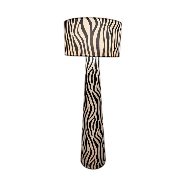 Zany Zebra 플로어 조명 - Black-white, 144 cm - By Rydéns | 바이뤼덴스