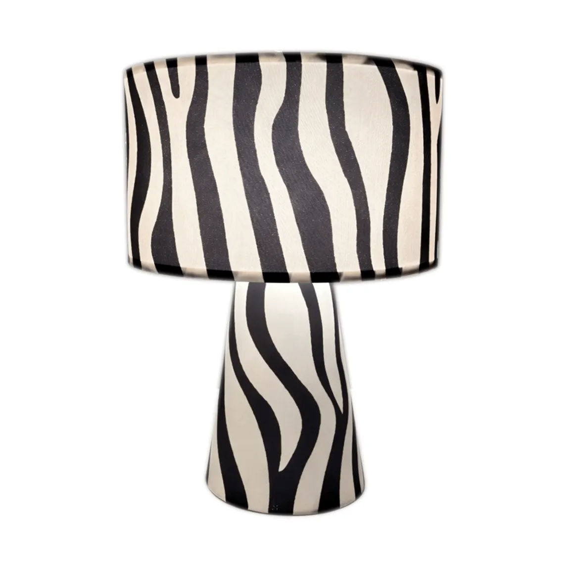 Zany Zebra 테이블 조명, Black-white, 43 cm By Rydéns | 바이뤼덴스
