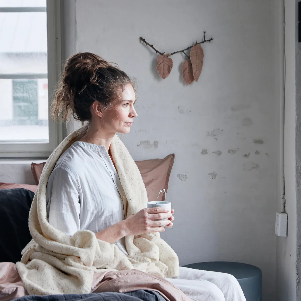 Ingeborg 베드 스프레드 135x190 cm, Haze byNORD | 바이노드