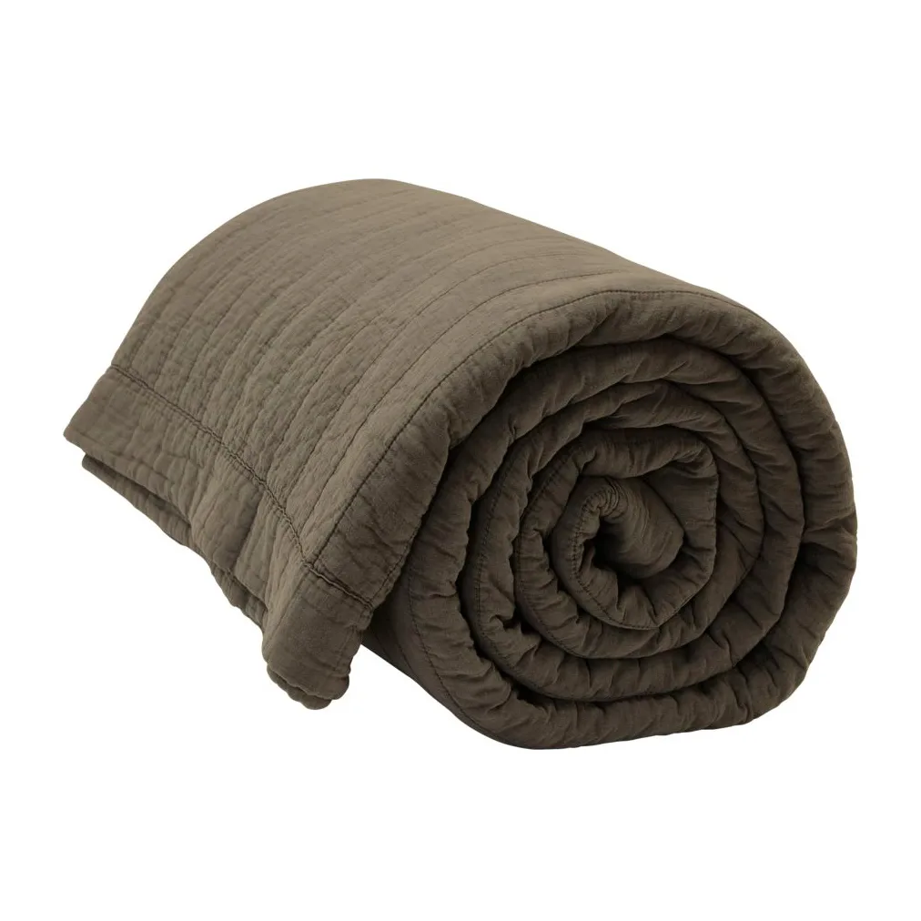 Magnhild 패딩 베드스프레드 280x280 cm, Bark byNORD | 바이노드