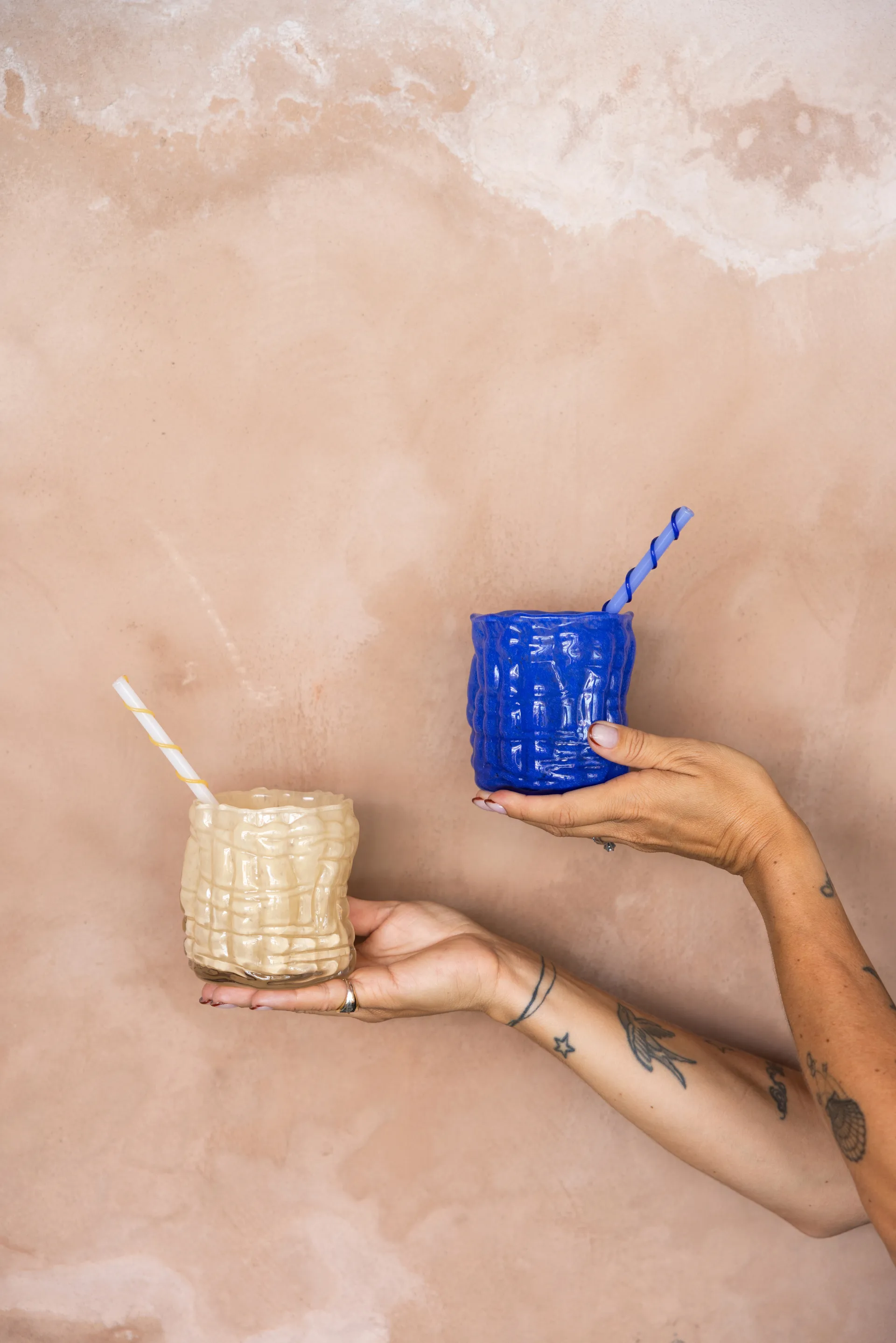 라란느 캔들 홀더 Ø10 cm, Blue Byon | 바이온