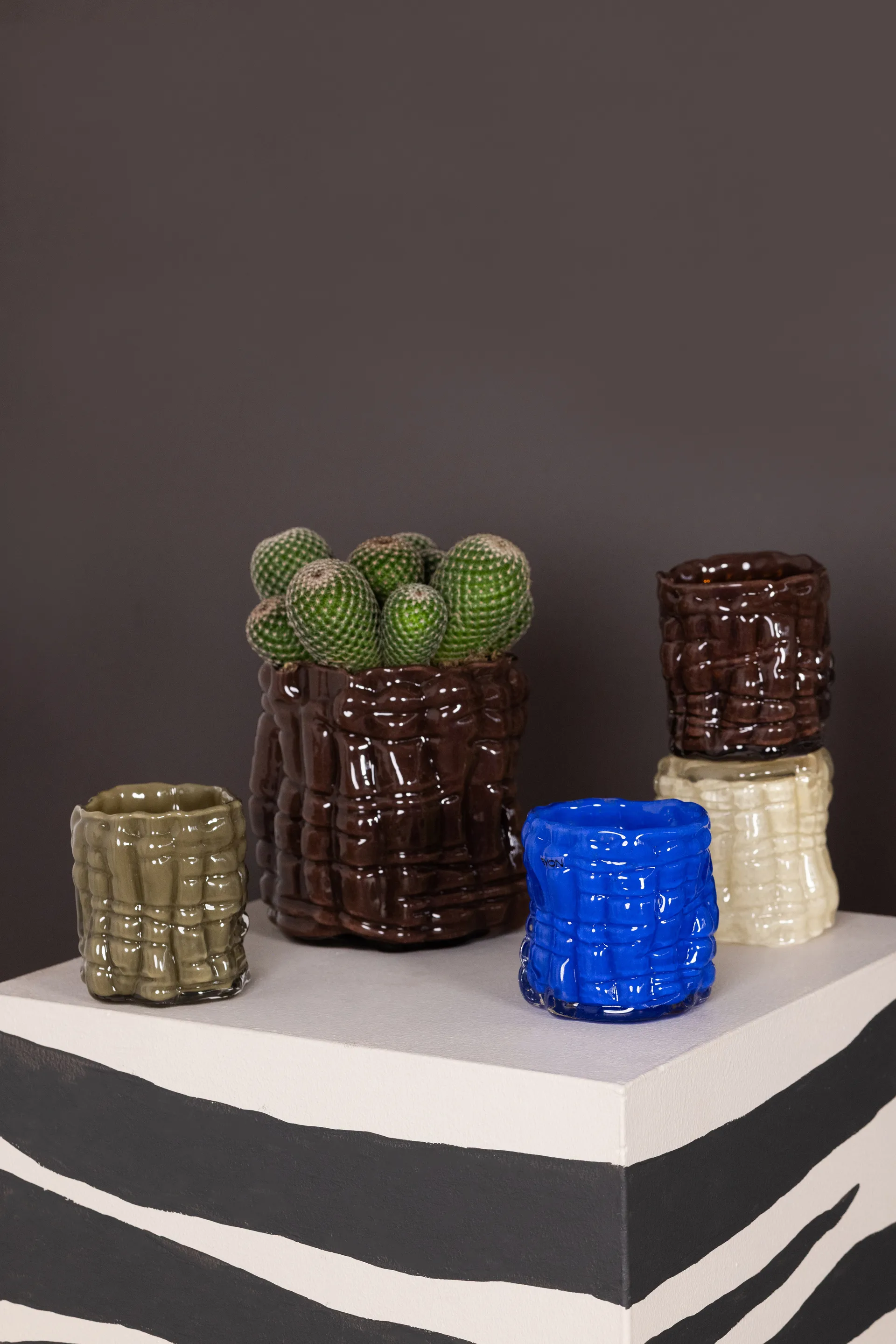 라란느 캔들 홀더 Ø10 cm, Green Byon | 바이온