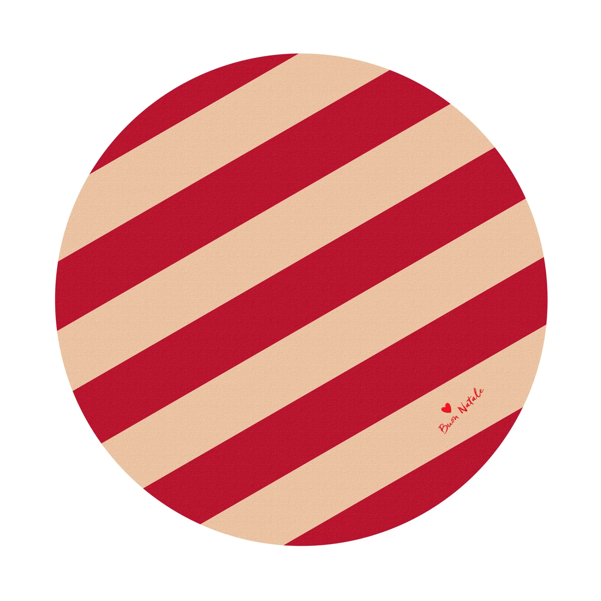 러브 크리스마스 트리 매트 Ø100 cm, Red-sand Byon | 바이온