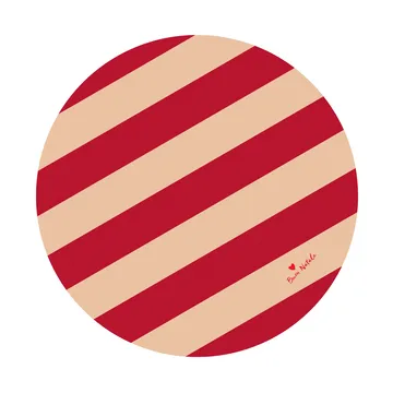 러브 크리스마스 트리 매트 Ø100 cm - Red-sand - Byon | 바이온