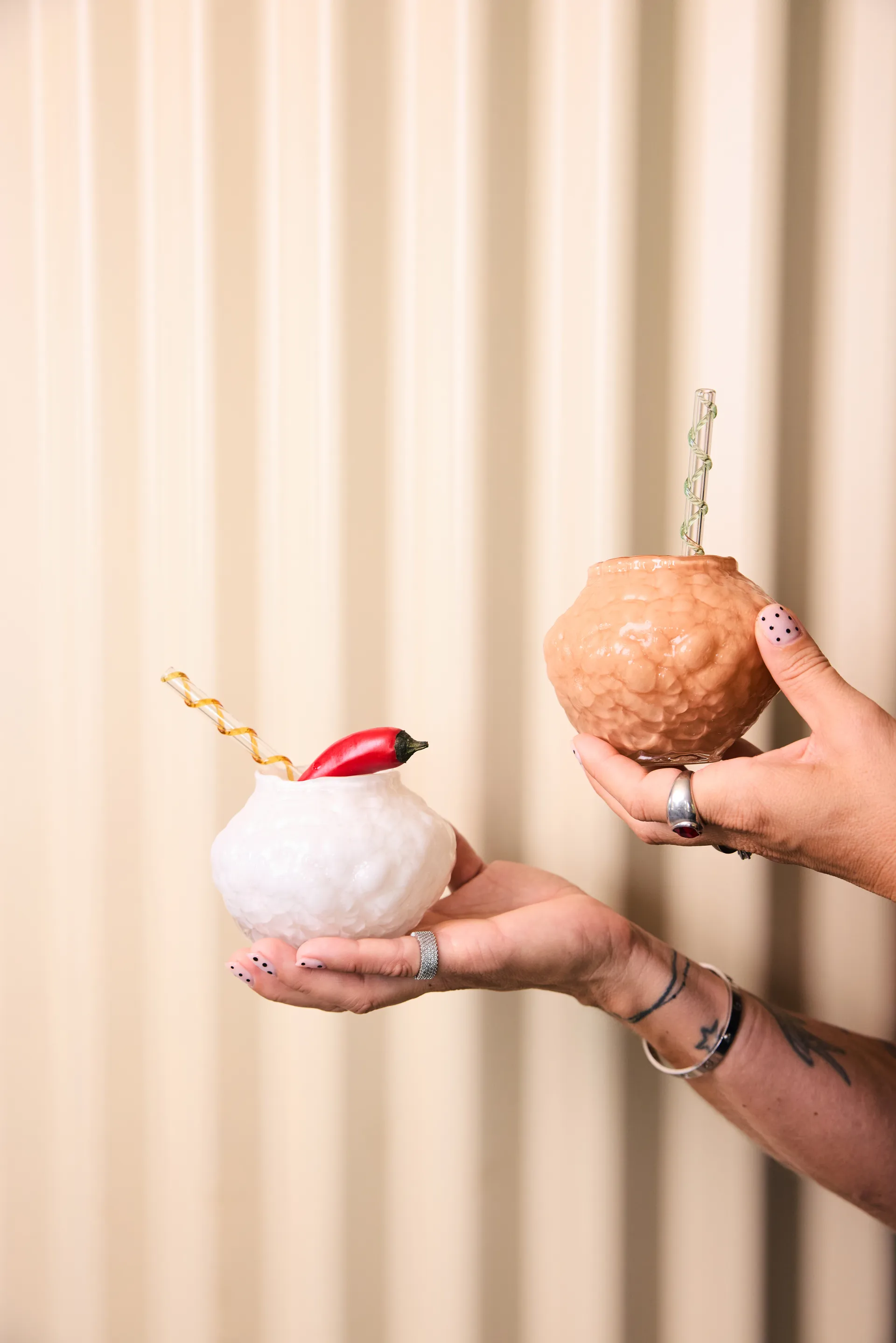 코랄로 화병 미니 11x11x8 cm, Off-white Byon | 바이온