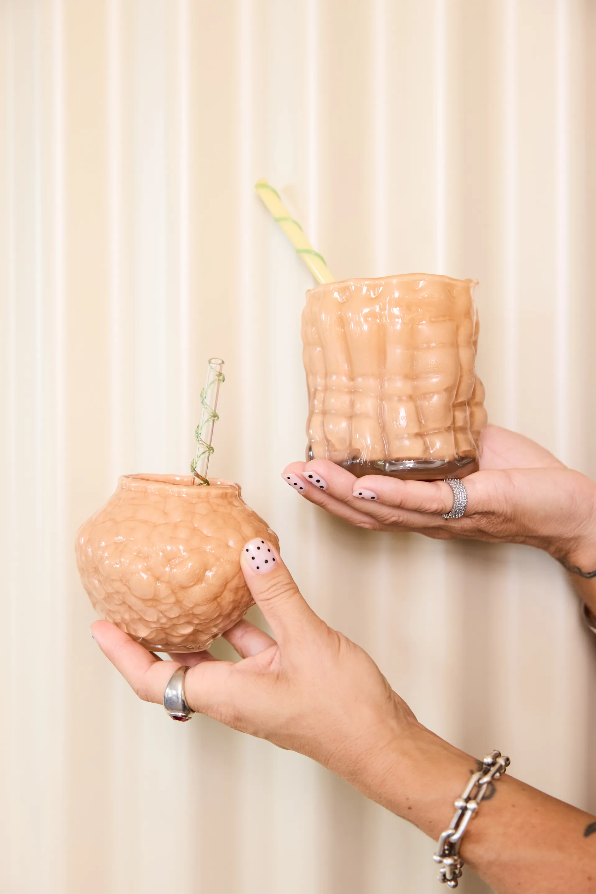 코랄로 화병 미니 11x11x8 cm, Peach Byon | 바이온