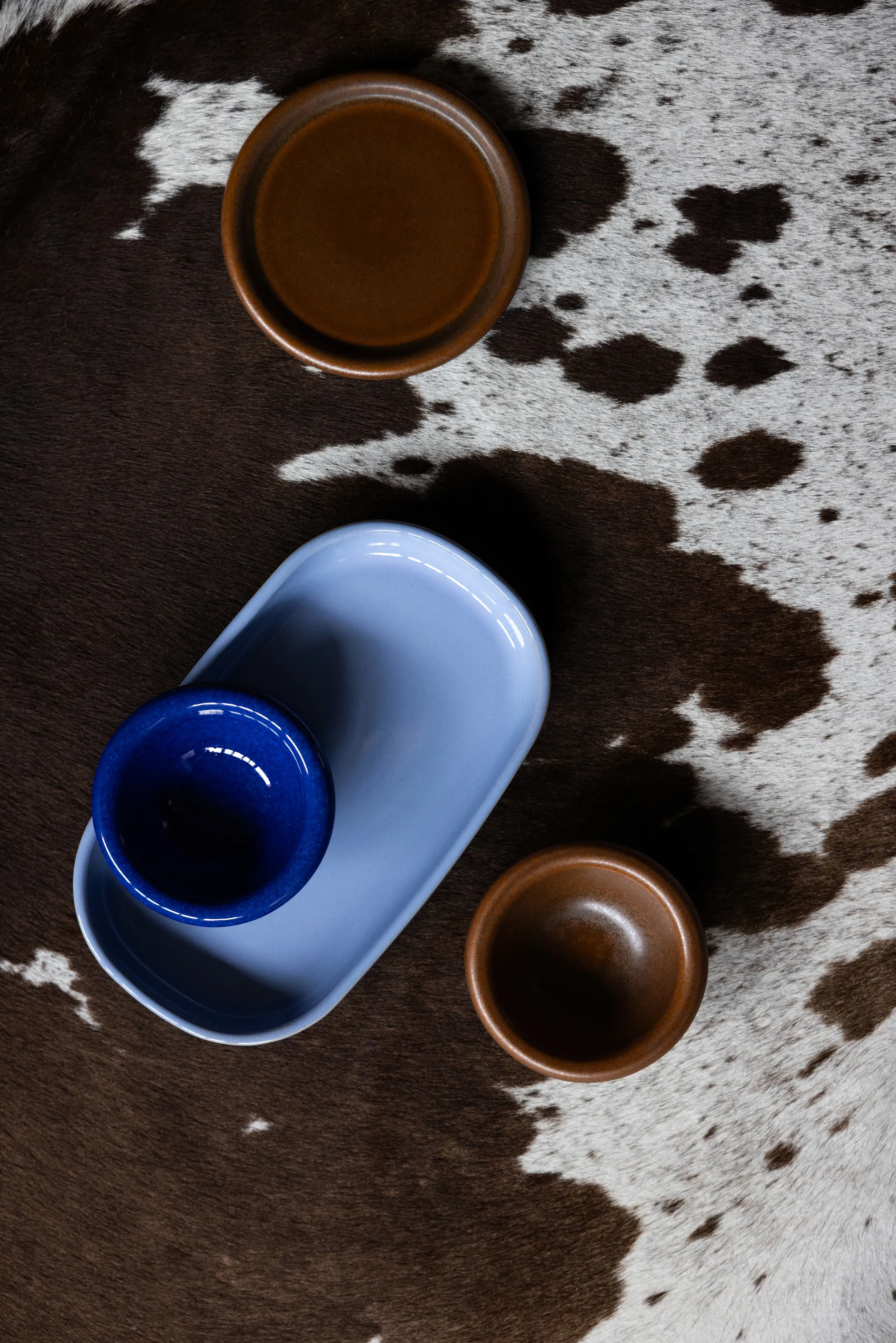 포르토 서빙 트레이 18x30 cm, Light blue Byon | 바이온