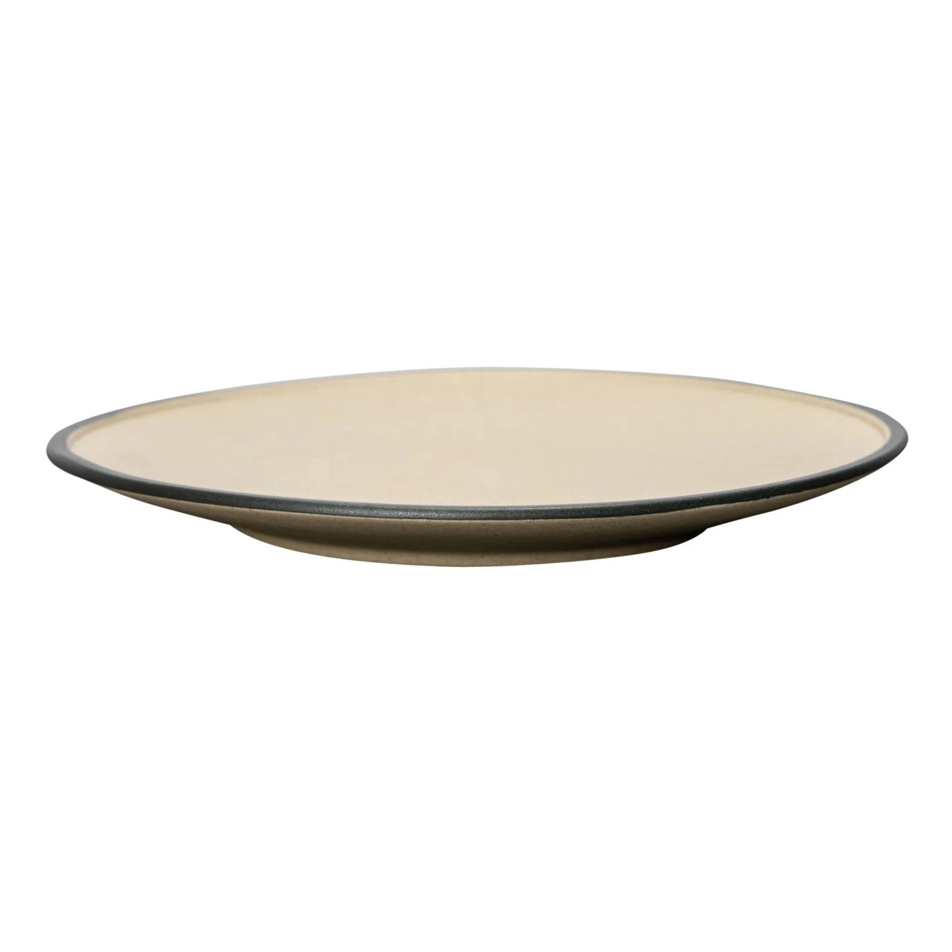후미코 접시 20 cm, Beige-black Byon | 바이온