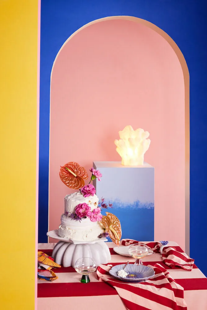 파피 스몰 접시 20.5x21 cm, Blue Byon | 바이온