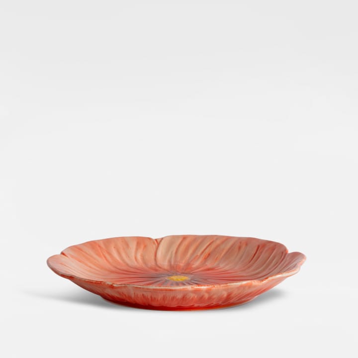 파피 스몰 접시 20.5x21 cm, Red Byon | 바이온