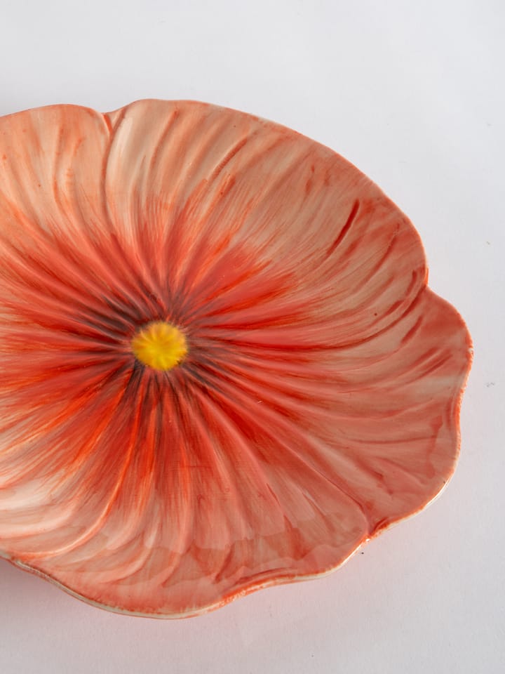 파피 스몰 접시 20.5x21 cm, Red Byon | 바이온