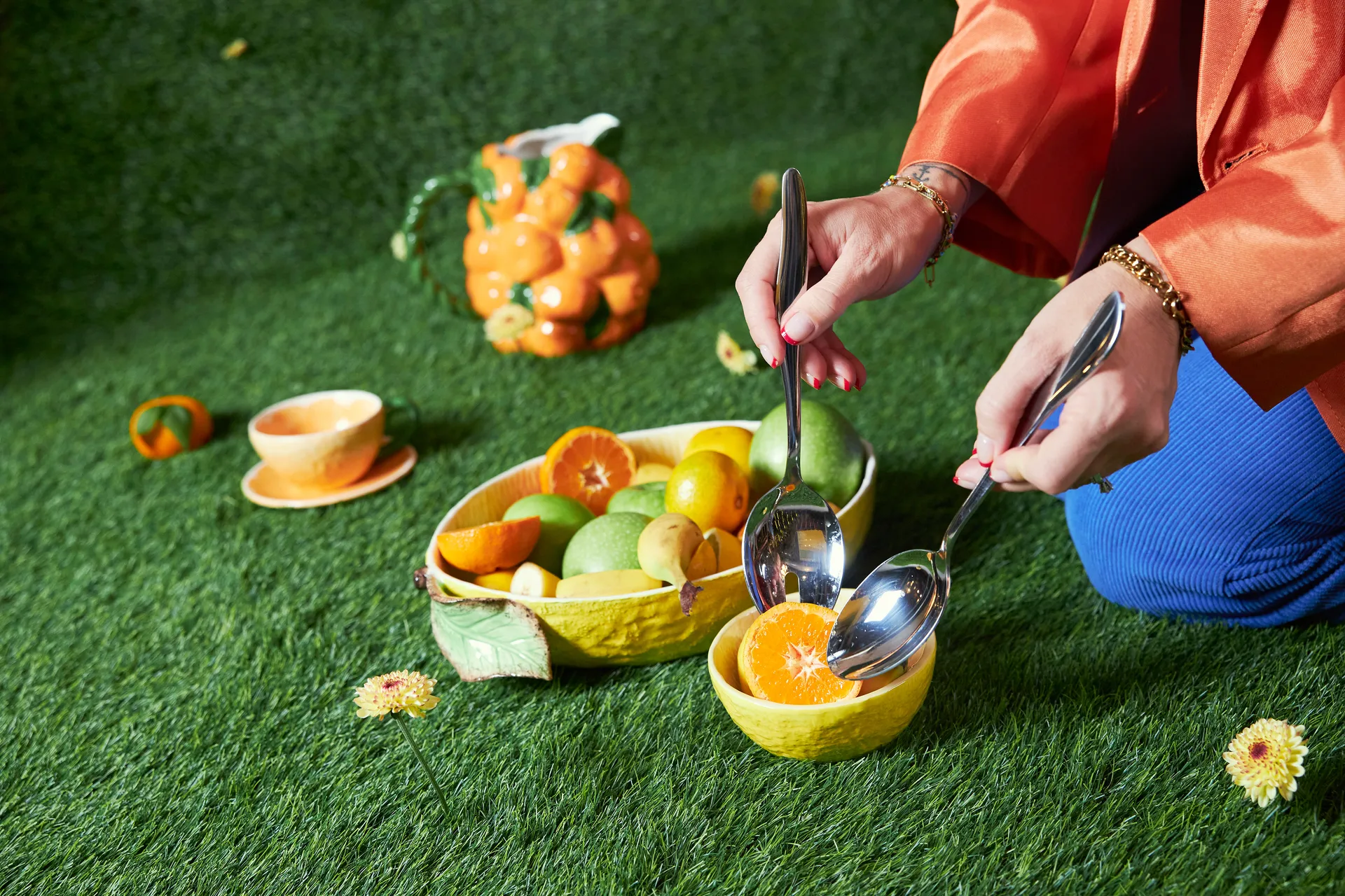 만다리 팟 2.5 리터, Orange Byon | 바이온