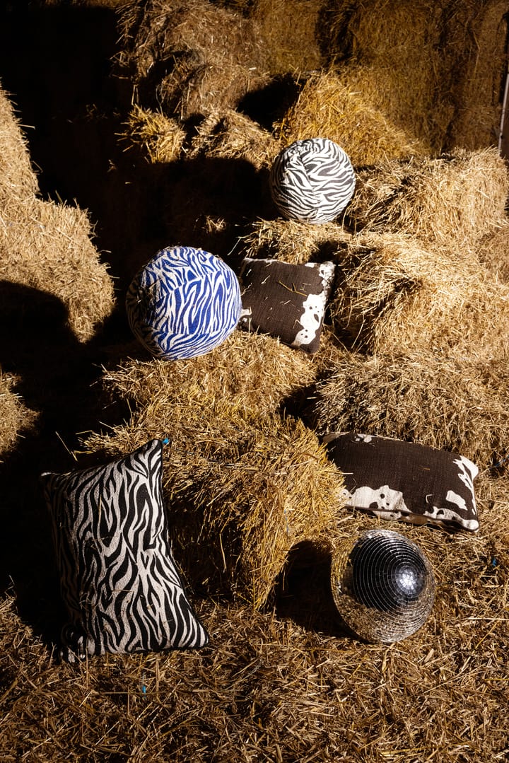 아니마 쿠션 Ø35 cm, Zebra-black Byon | 바이온