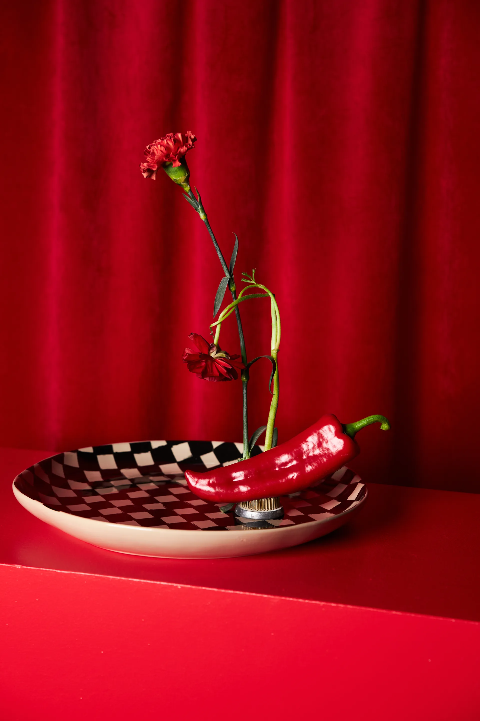 렉시 서빙 디쉬 37 cm, Black-beige Byon | 바이온