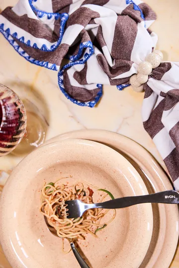 포르토 냅킨 링 4개 세트 - Beige - Byon | 바이온