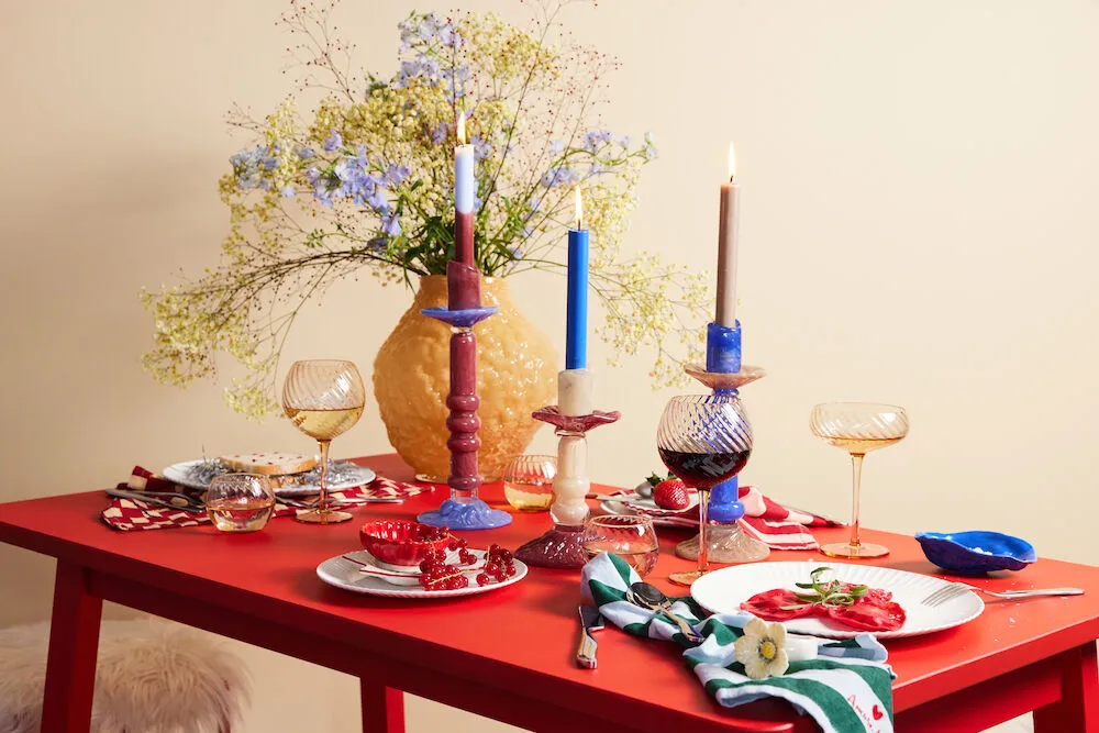 오파시티 와인 글래스 47 cl 2개 세트, Peach Byon | 바이온