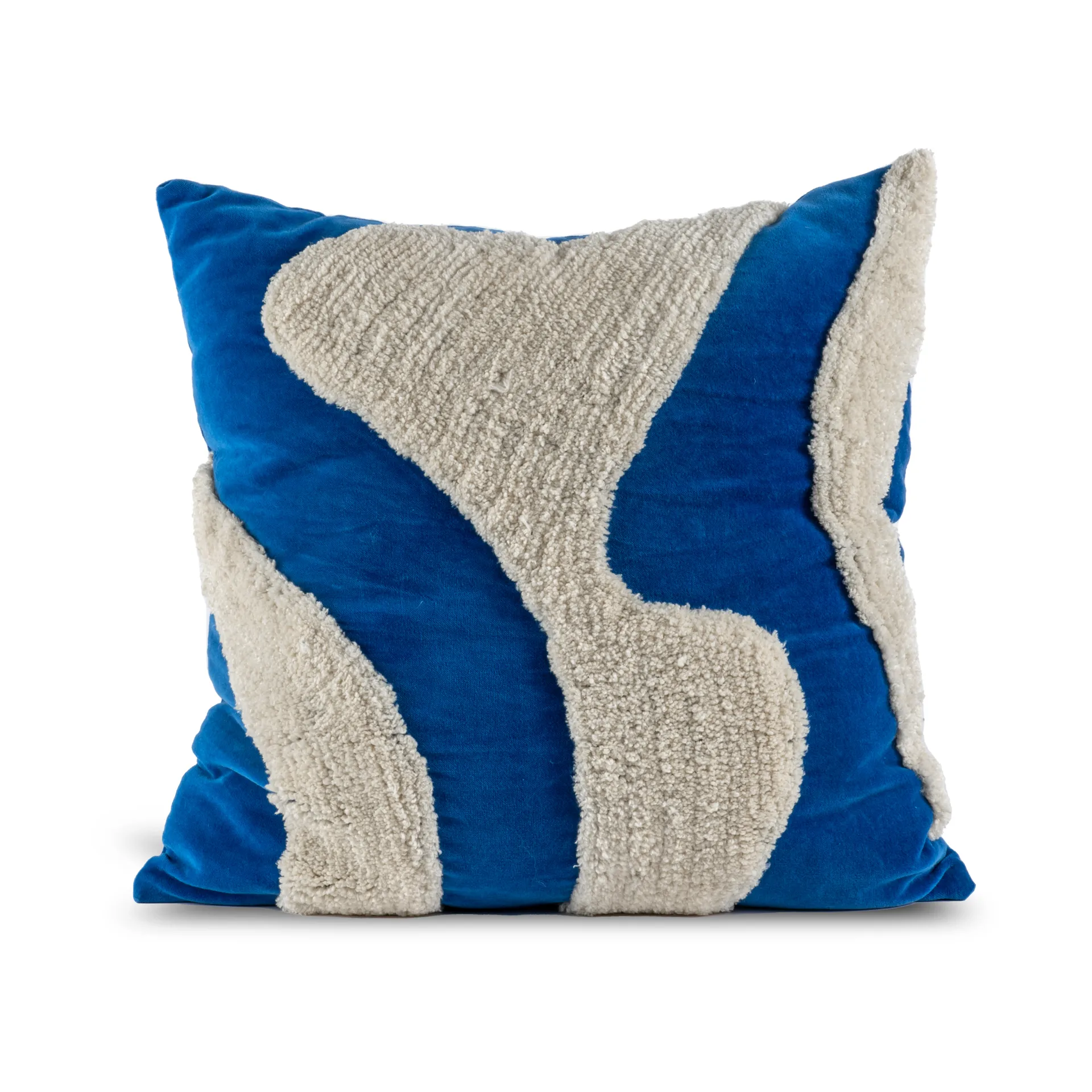플러피 쿠션 50x50 cm, Blue-beige, 50x50 cm Byon | 바이온