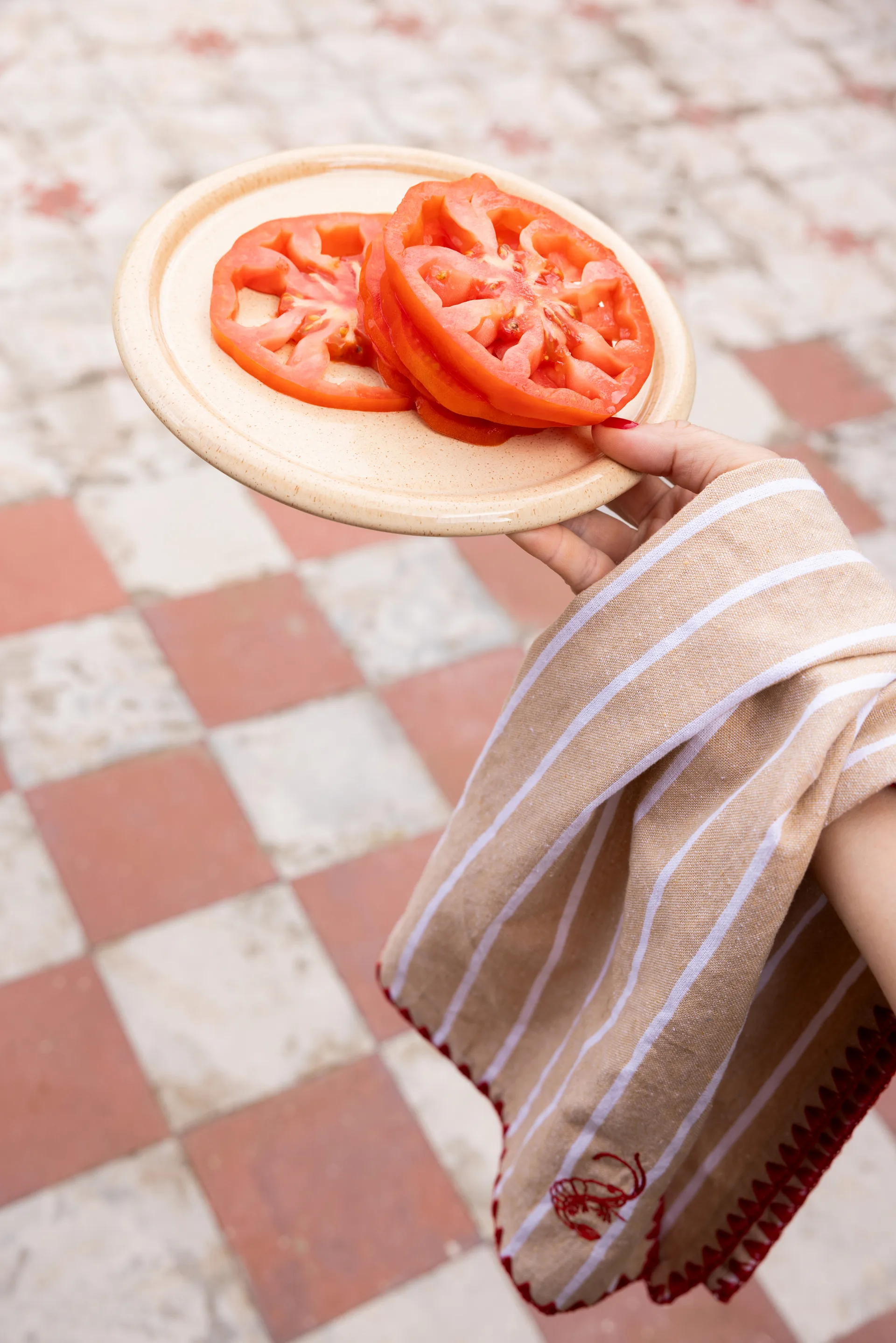 버바 주방 타올 50x70 cm 2개 세트, Beige Byon | 바이온