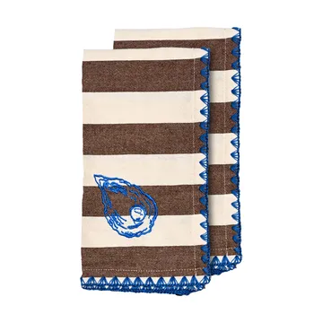 버바 키친 타월 50x70 cm 2개 세트 - Oyster - Byon | 바이온