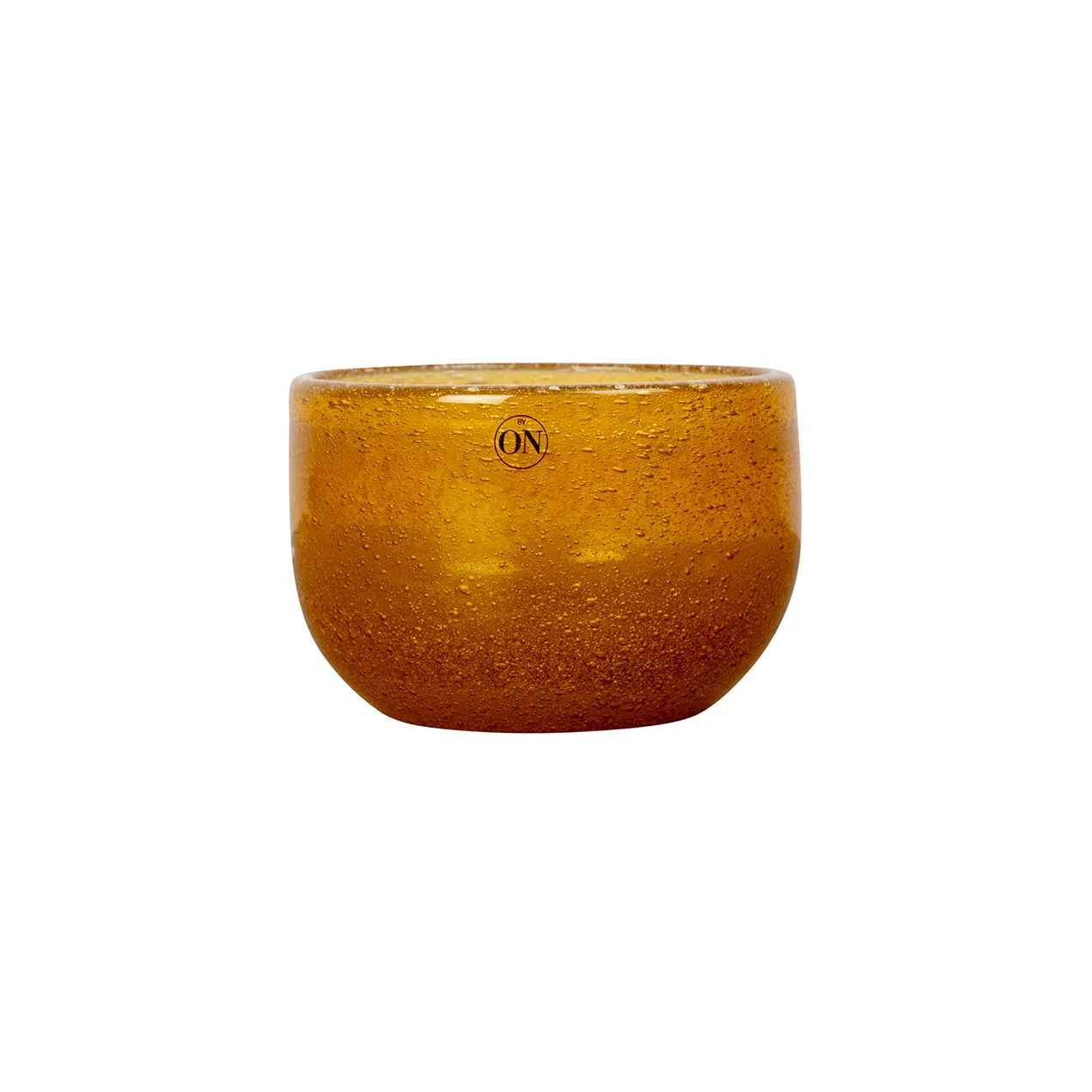 할로우 글라스 보울 8 cm, amber Byon | 바이온
