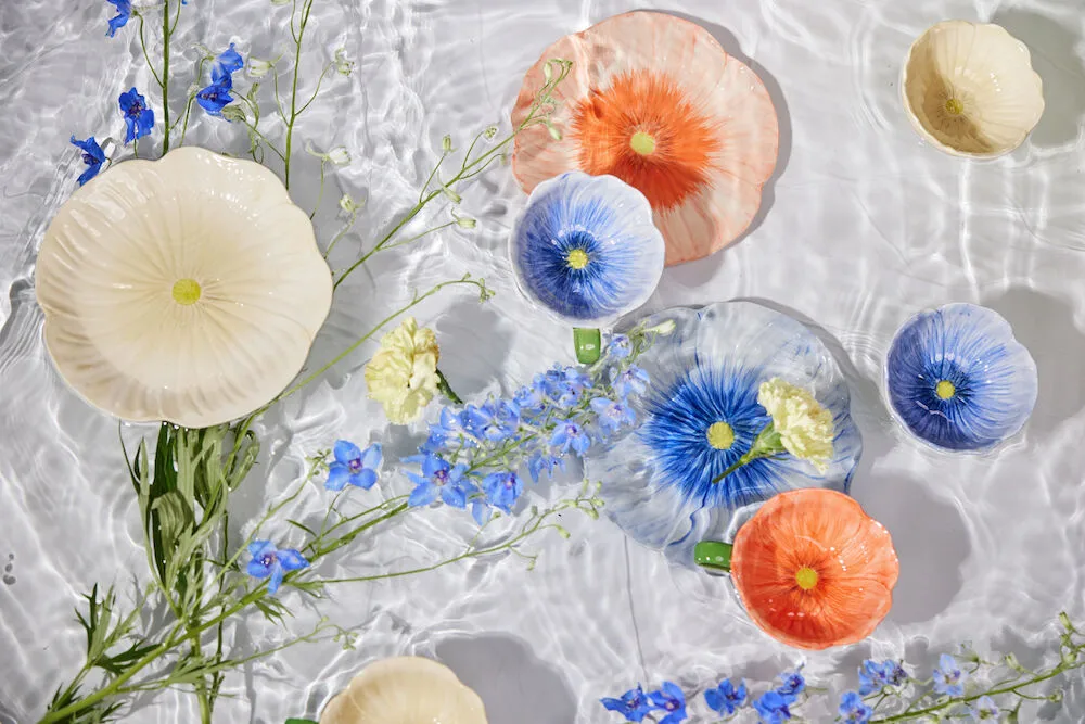 파피 보울, Blue, Ø11 cm Byon | 바이온