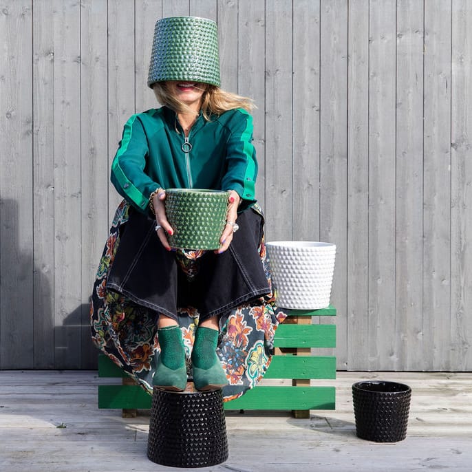 Corinne 화분 S, green Byon | 바이온