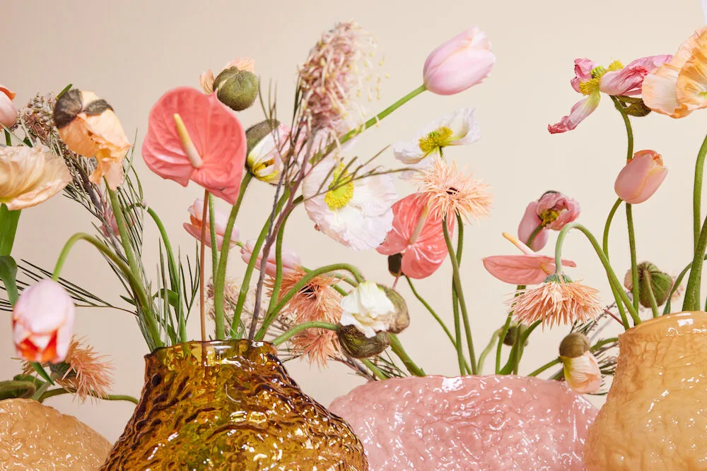 코랄로 화병 L 15x45 cm, Yellow Byon | 바이온