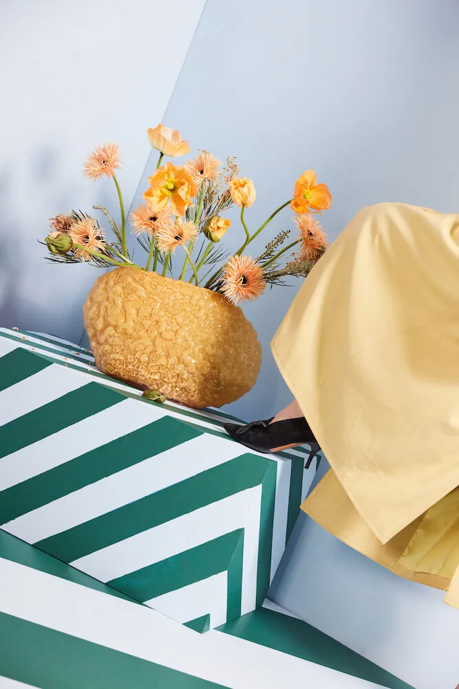 코랄로 화병 L 15x45 cm, Yellow Byon | 바이온