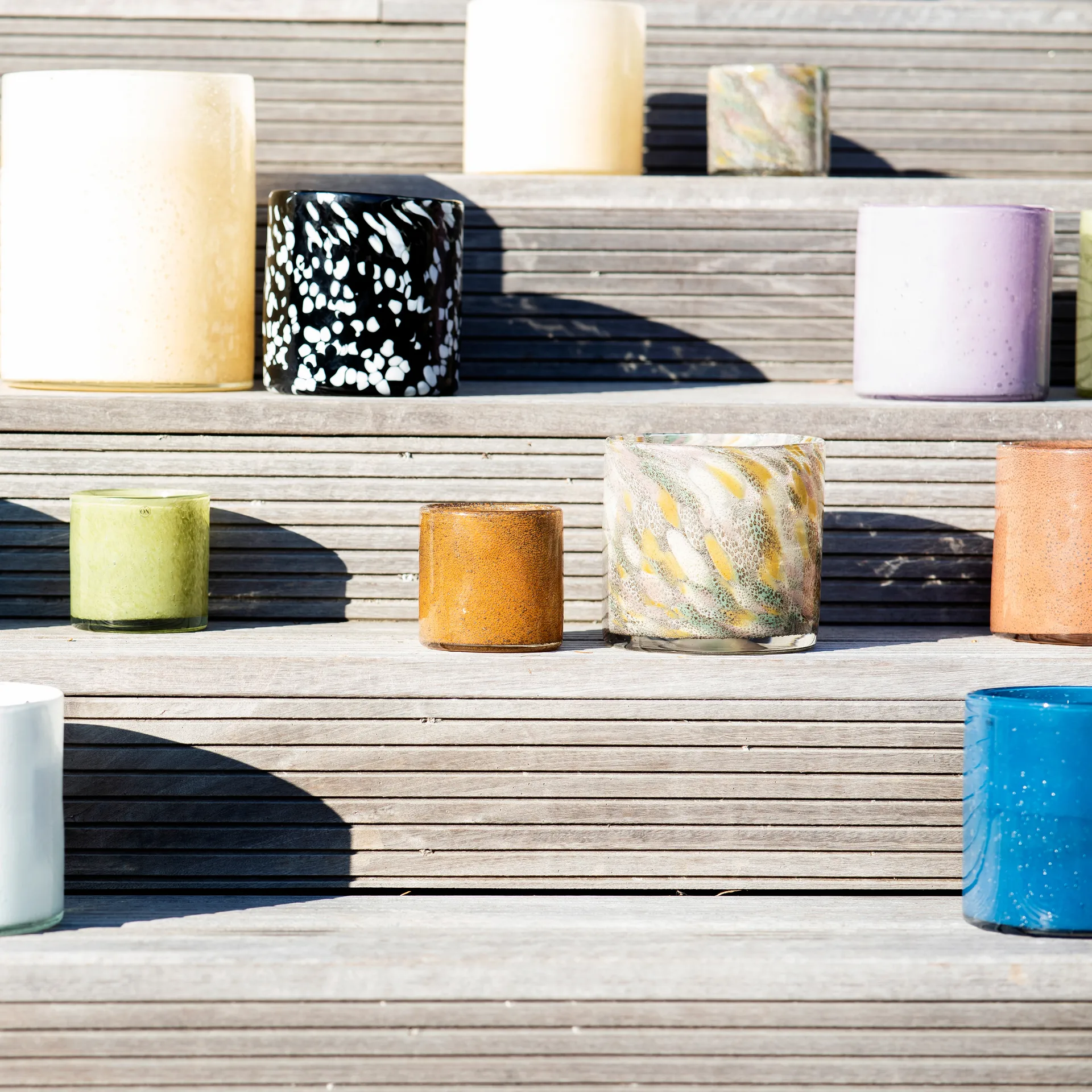 캘로어 캔들홀더-화병 L Ø20 cm, Yellow Byon | 바이온