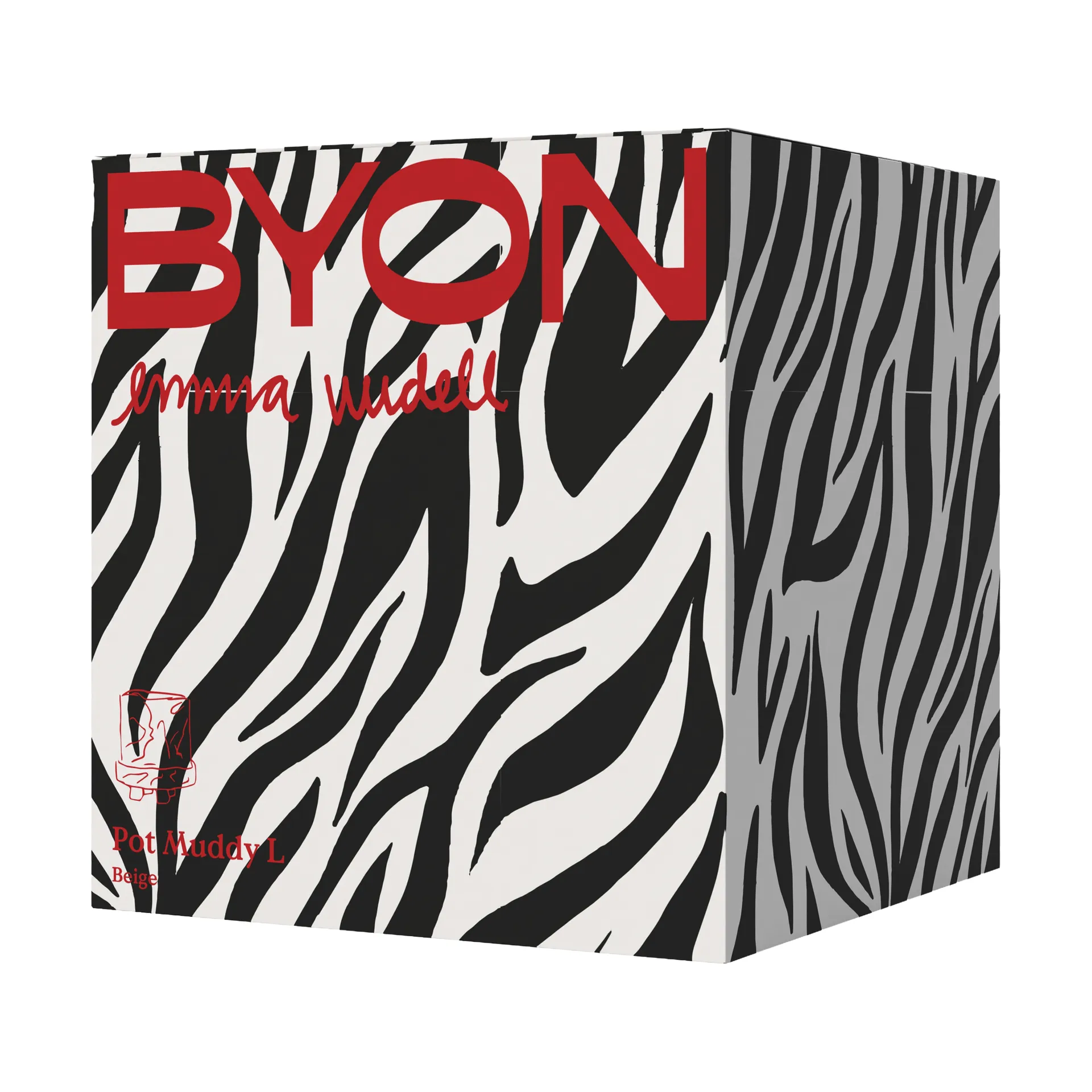 머디 팟 L Ø23 cm, Beige Byon | 바이온