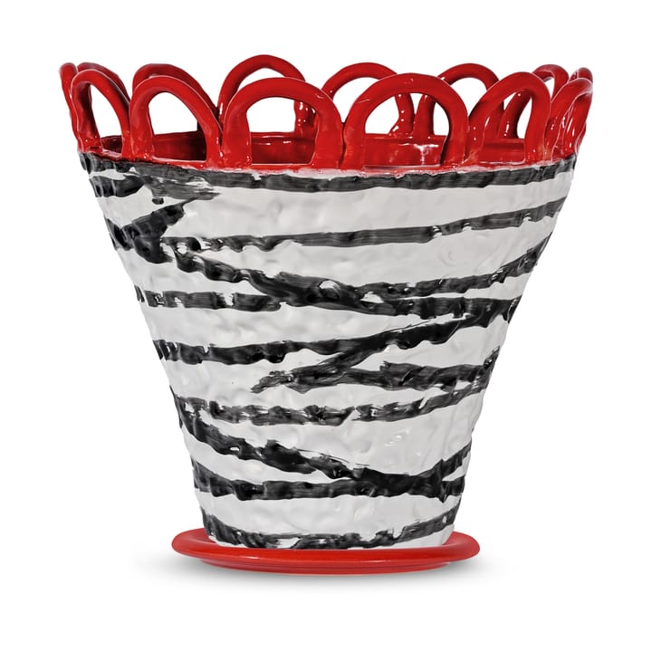 패티 화병 L Ø30 cm - Zebra-red - Byon | 바이온
