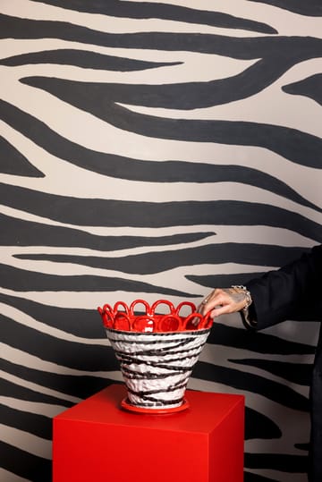 패티 화병 L Ø30 cm - Zebra-red - Byon | 바이온