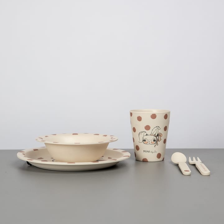 밤부 어린이 식기 세트 Lily - Beige-brown - Byon | 바이온