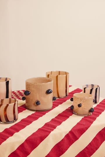 아를로 캔들 홀더 M 15 cm - Beige-black - Byon | 바이온