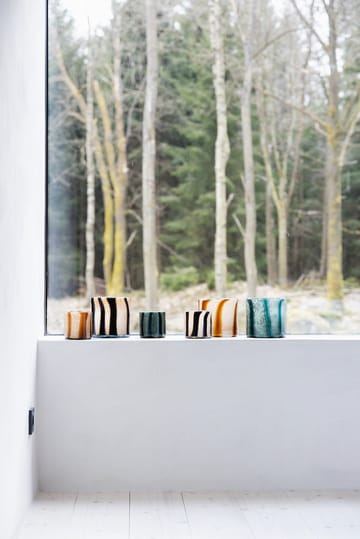 캘로어 캔들홀더-화병 M 15 cm - Black-beige - Byon | 바이온